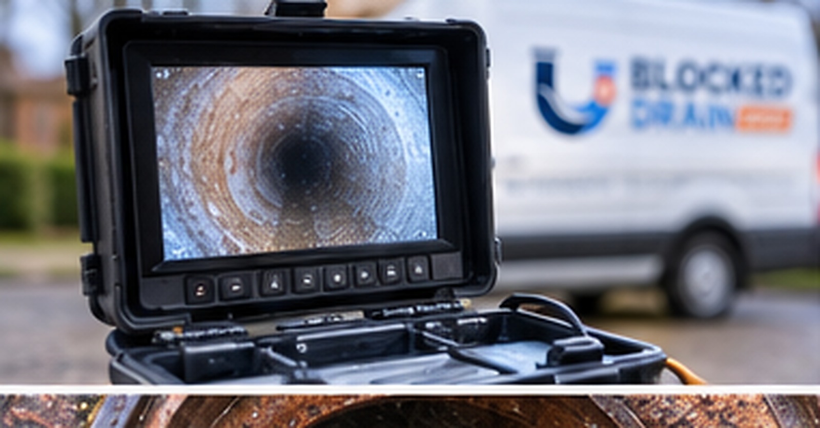CCTV drain inspection equipment
